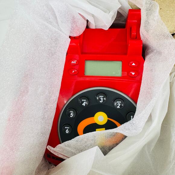 SBC Disney Pixar The Incredibles Collectors Phone Style Telephone Caller ID NIB - Picture 5 of 6